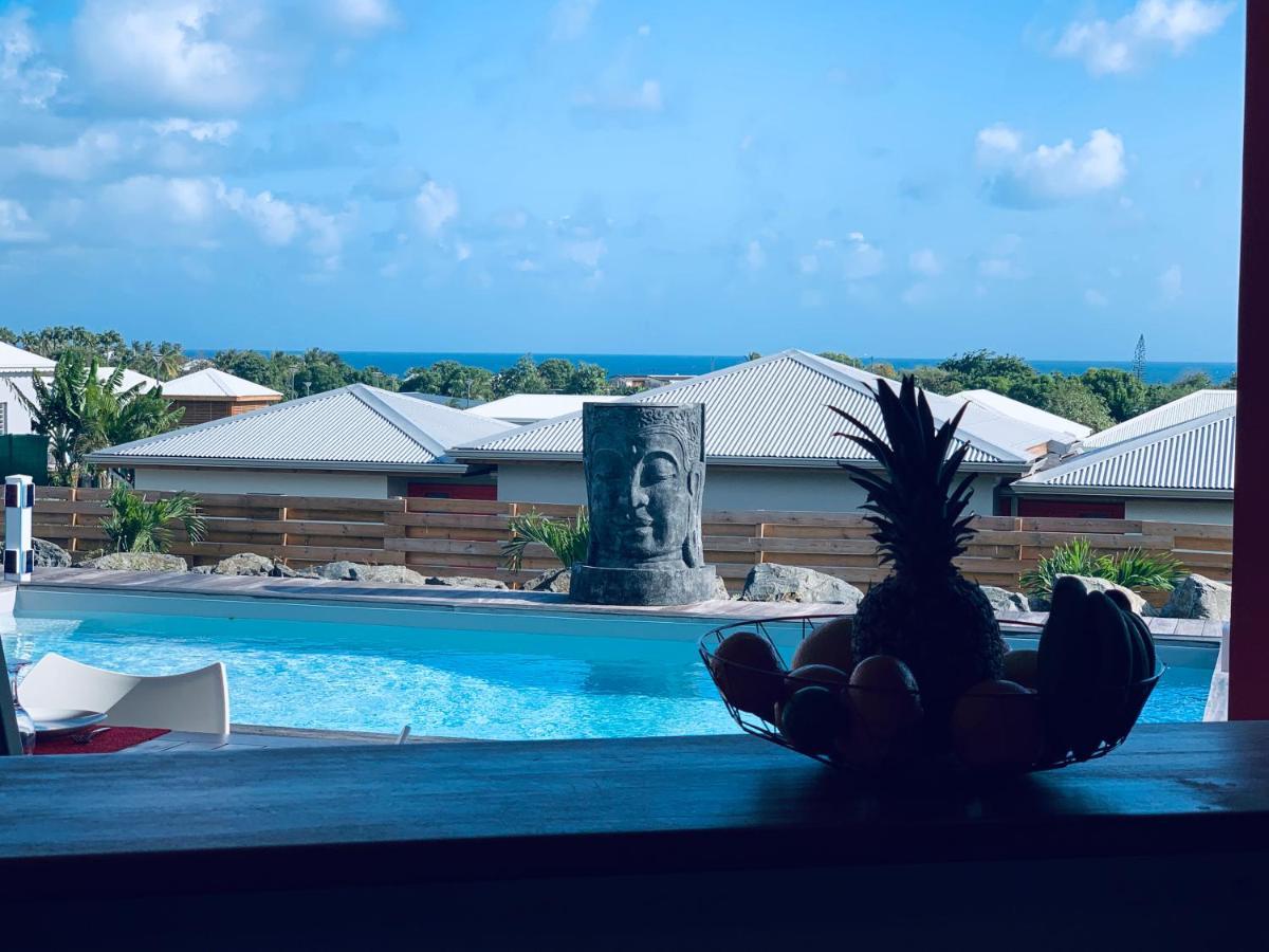 Residence Eden Ocean Avec Vue Mer サン・フランソワ エクステリア 写真